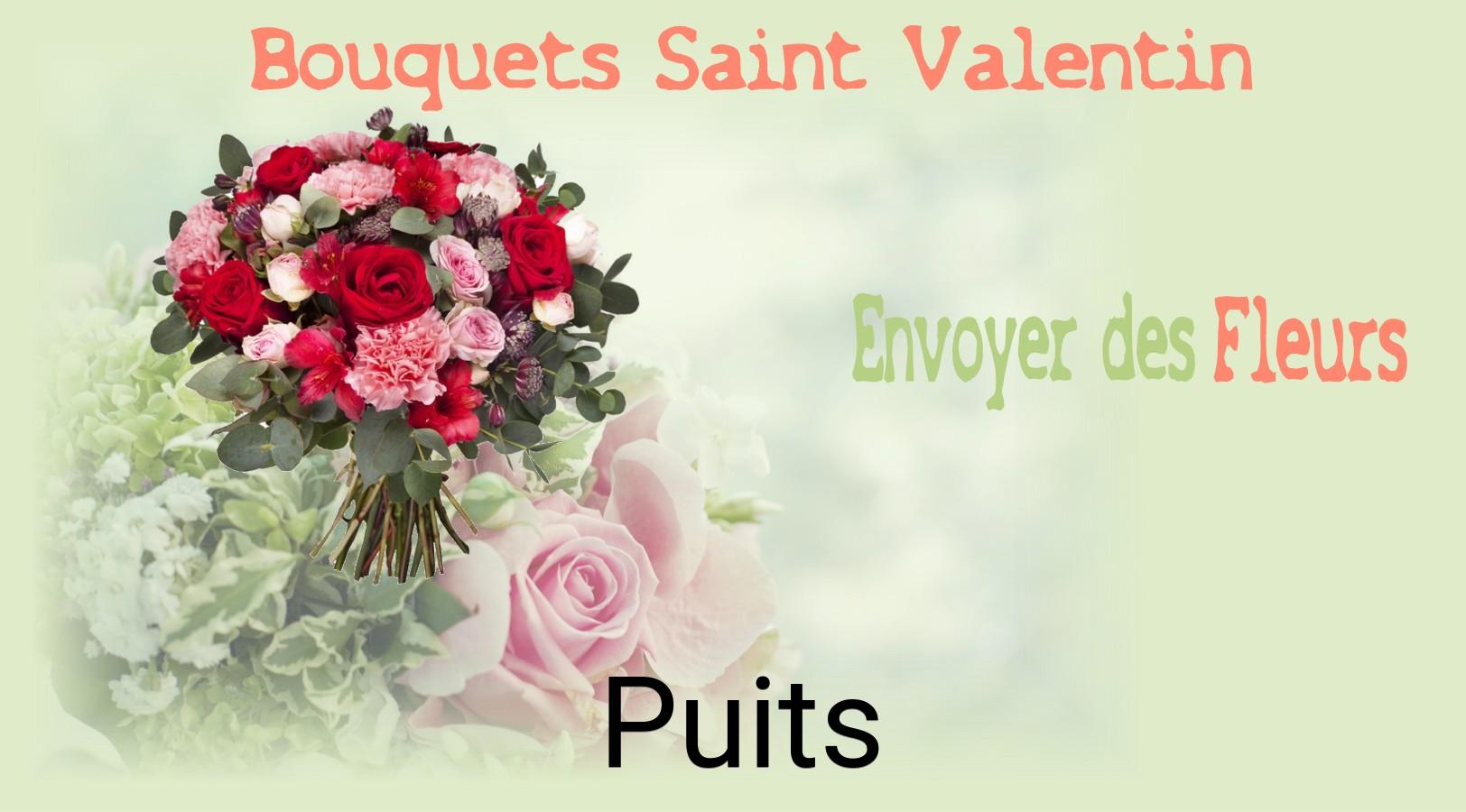 Roses de Saint-Valentin livrées à Puits
